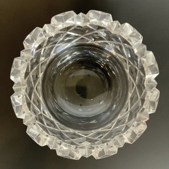Orrefors Sofiero Medium Crystal Serving Bowl By Gunnar Cyrén - Picture 5 of 6